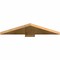 Ekena Millwork Eugene Rough Sawn Timber Gable Bracket, Western Red Cedar, 36"W x 7"H x 6"D x 6"F, 5/12 Pitch GBW036X07X0606EUG00RWR - alternate 4